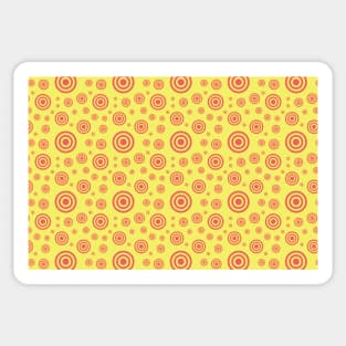 Circle Seamless Pattern 010#002 Sticker